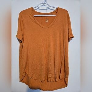A New Day Rustic Orange Top